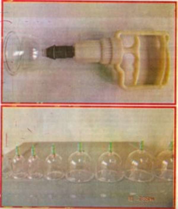 The device alleged of having the ability to increase the size of the male organ and breasts