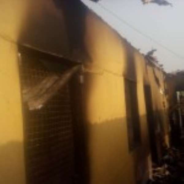 Fire Guts Pastor’s House