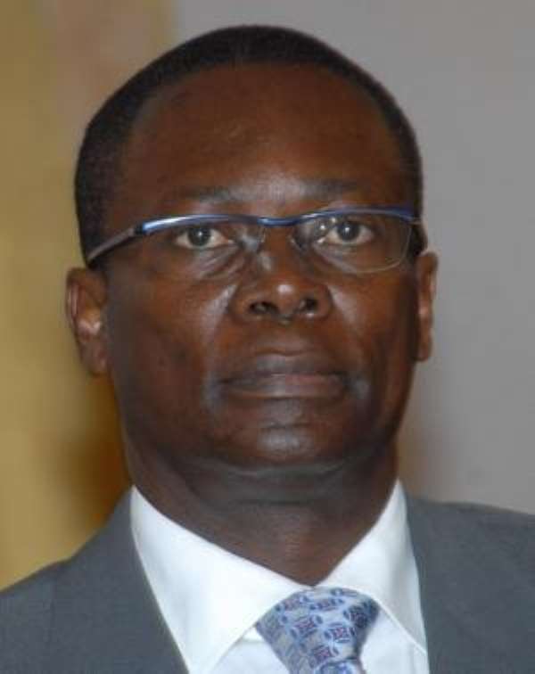 Dr. George Sepa-Yankey,Former Minister of Health, who received