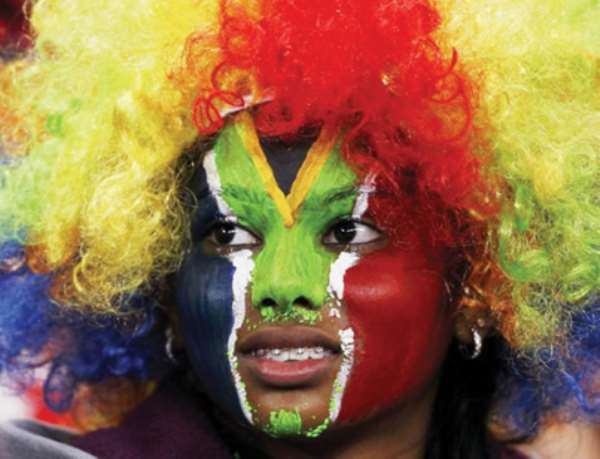 In living colour: South Africa 2010 was the Rainbow World Cup.
Photo: REUTERS
