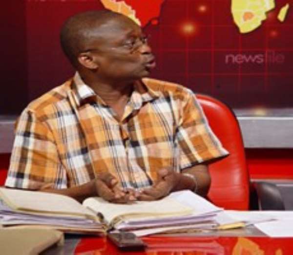 Editor-In-Chief of the New Crusading Guide newspaper, Mr Malik Kweku Baako