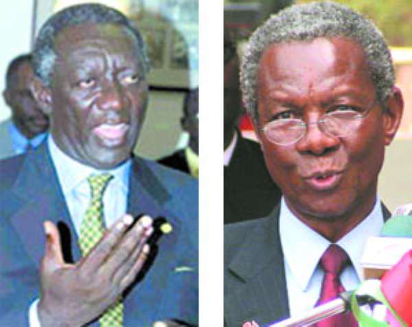 Echoes of incorruptible praise showered on MillsKUFUOR GOES BONKERS… But Kwame Pianim still stands by assertion
