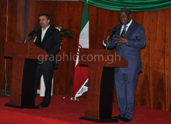 Ghana, Iran To Deepen Ties In Education, Agric, Tourism, Sports