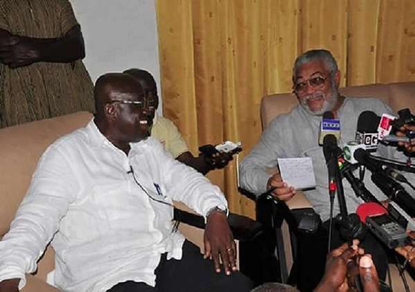 Nana and the PNDC Chairman....Dumbstruck!