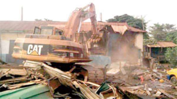 Demolition Rocks Takoradi