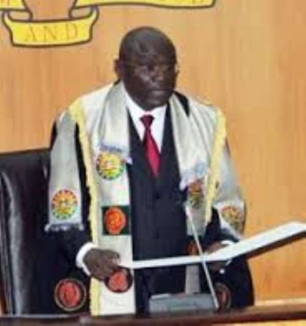 Speaker Adjaho sworn-in as President of Ghana