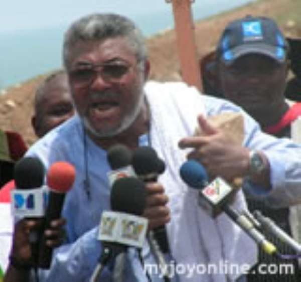 Mr Rawlings is concerned about skewed elections to national positions in the NDC