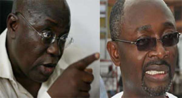 Nana Akufo-Addo and Alfred Agbesi Woyome
