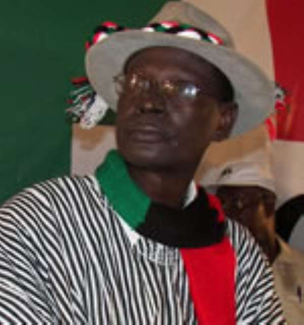 NDC Chairman,
Dr. Kwabena Adjei
