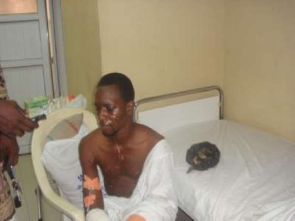 PHOTO: THE LONE BOMBER, SEYI OLAYIWOLA AHMED.