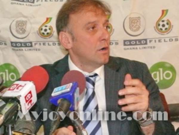 Black Stars coach, Goran Stevanovic