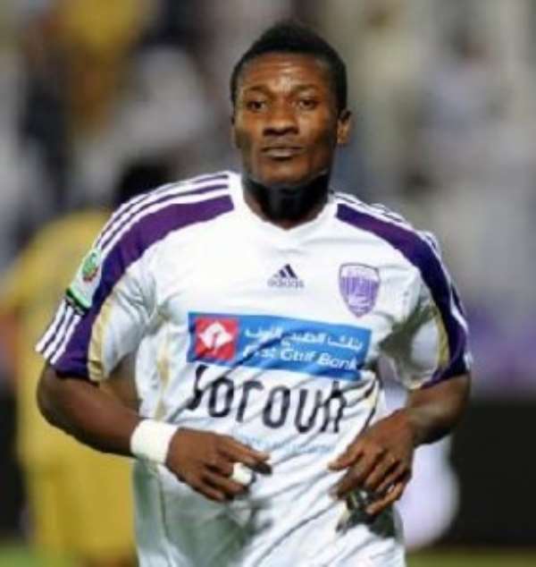 Al Ain's Asamoah Gyan feeds off brotherly advice in quest for Golden Boot