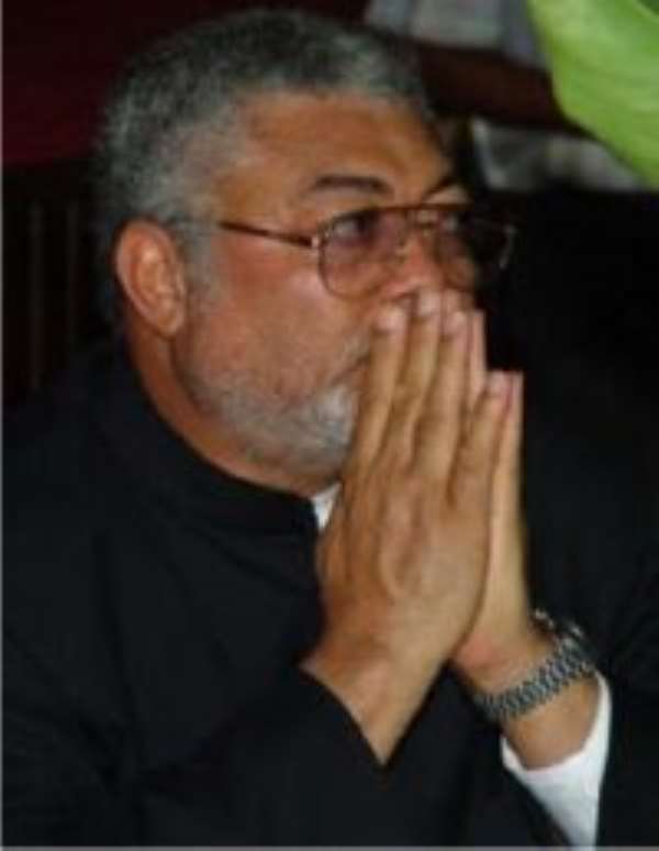 Rawlings warns Ghanaians over NDC