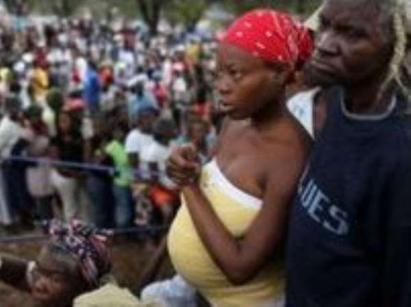 Haiti will not die, President Rene Preval insists