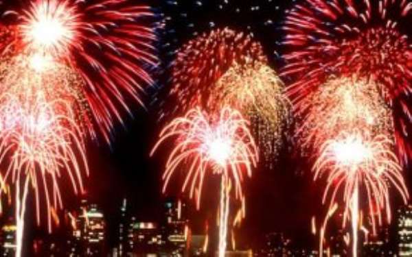 Revellers mark turn of the year in style