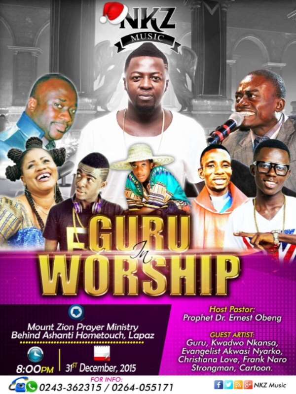 Guru To Preach Congregation At Mount Zion Prayer Ministry