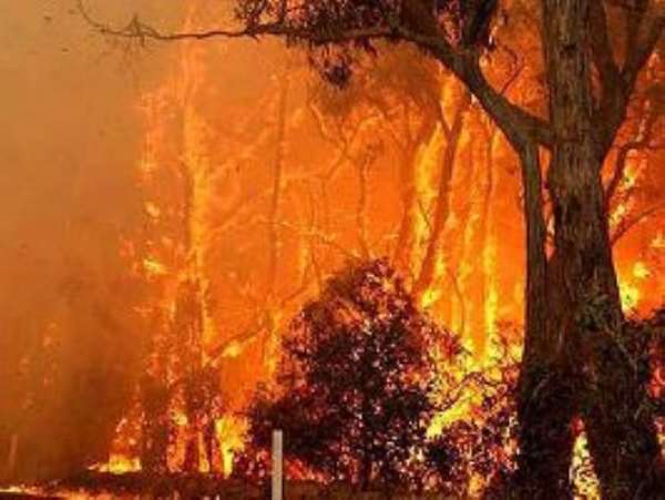 Youths of Nkoranza North District to prevent bushfires