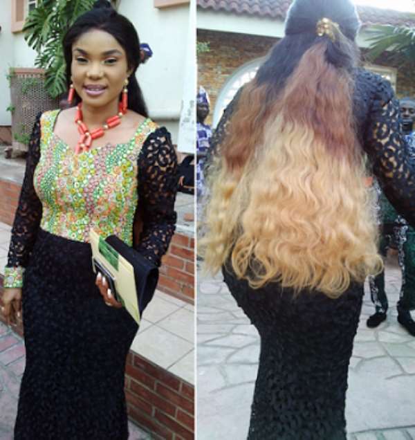 Iyabo Ojo Dazzles In Her Attire At The Yoruba Movies Academy Awards