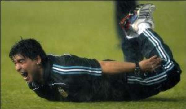Why the Cosmic Kite Never Fell: Football and Diego Maradona