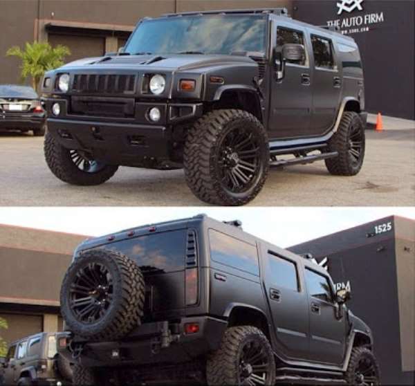 Jude Okoye Acquires Customised Hummer Jeep