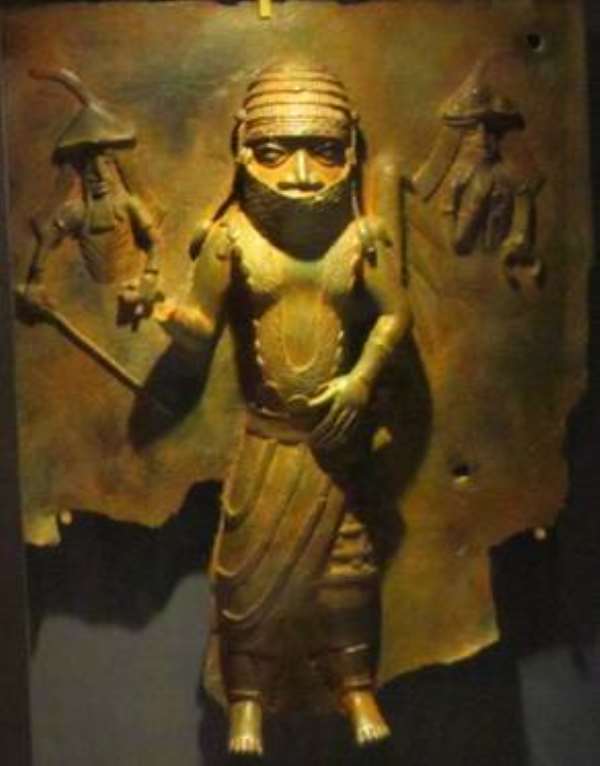 Chief Owangue, Benin, Nigeria, now in Horniman Museum, London, United Kingdom.