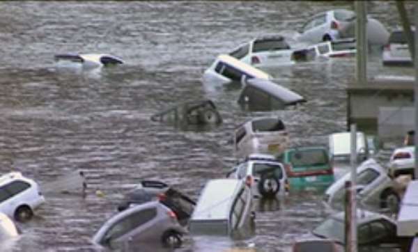 Earthquake ravaged Japan last month