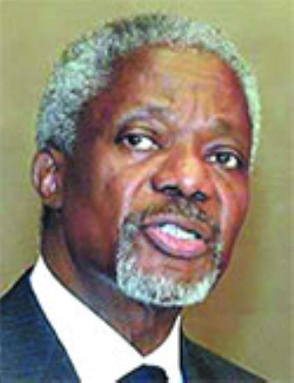 Kofi Annan`s 3 pillars for Africa`s renaissance