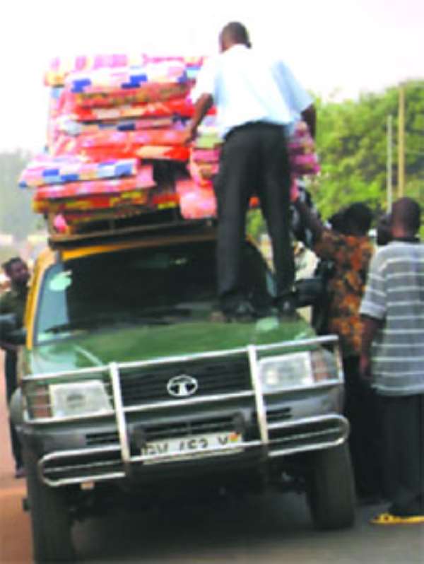 After peaceful NDC CongressDELEGATES STEAL 150 MATRESSES…in protest against meager lorry fares given them