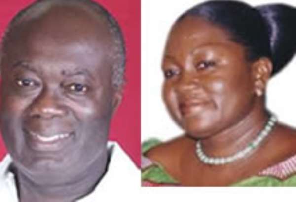Kofi Jumah and Patricia Appiagyei