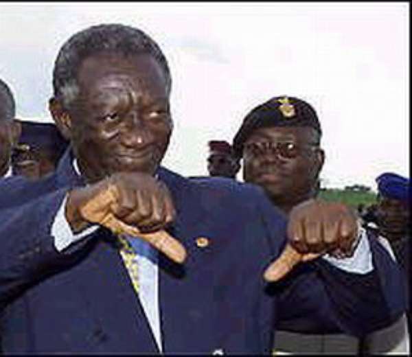 Prez Kufour in trouble!
