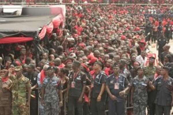 How the foreign media carried President Mills' burial