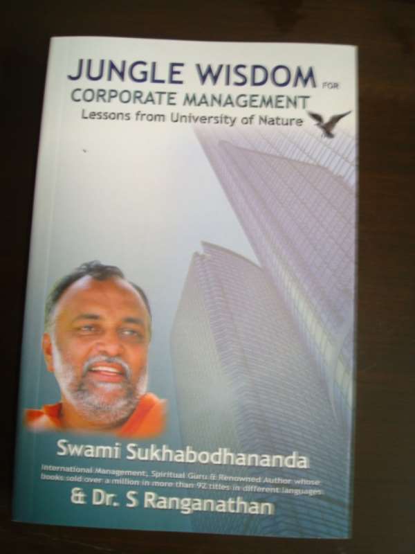 The management book - jungle wisdom for corporate management has lot to offer to the corporate in toto....