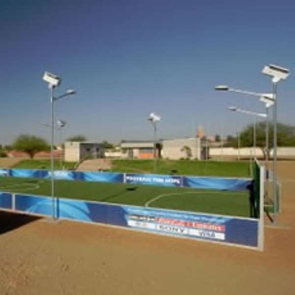 Football for Hope Centre opened in Ghana