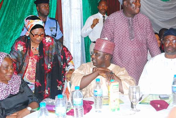Mrs Biodun-Olujimi Hajiya Maryam Mohammed Barr A A Gulak and Dr Eddy Olafeso at the event