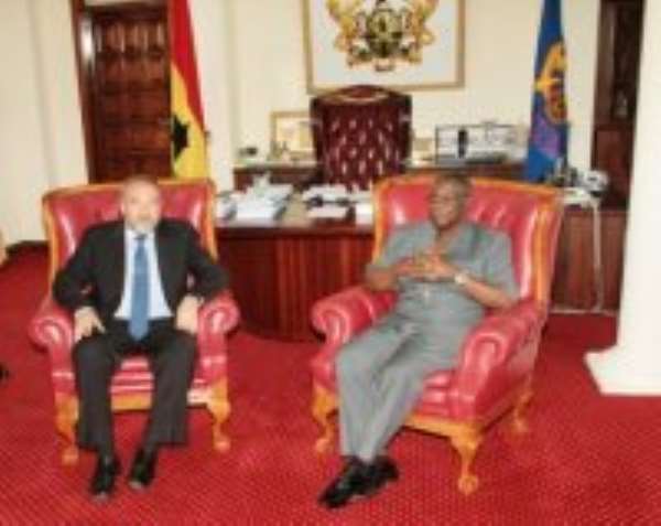 Deputy Israeli Prime Minister calls on President Mills