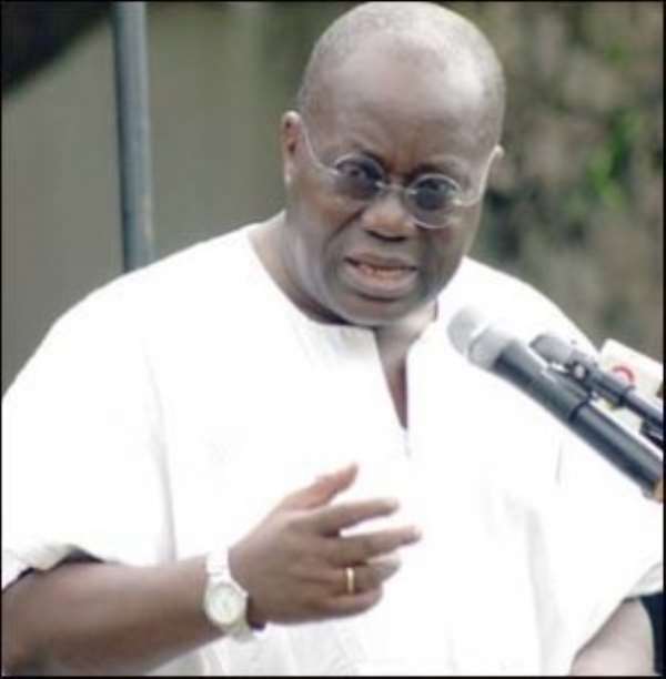 Sleeping Akufo-Addo Caused Judgement Debts Mess