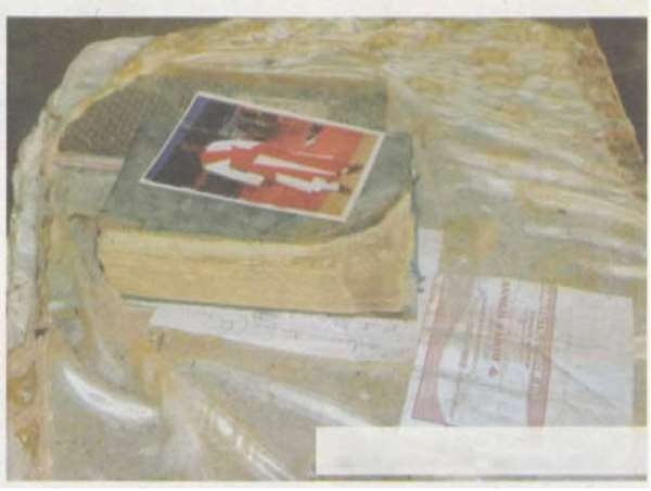 Bible remains intact after gas inferno