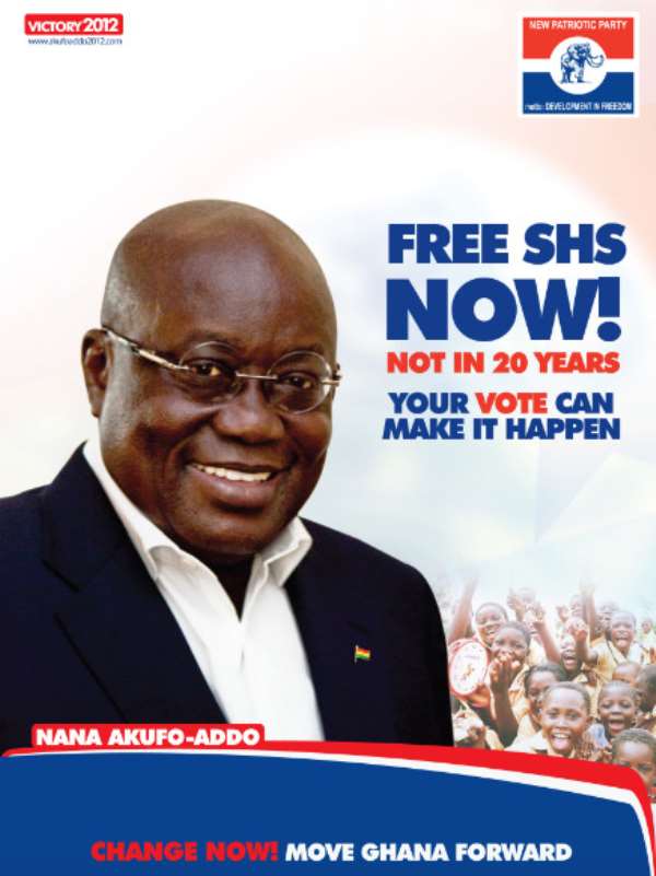 Who Says Akufo-Addo Invented Free Senior High School Education?
