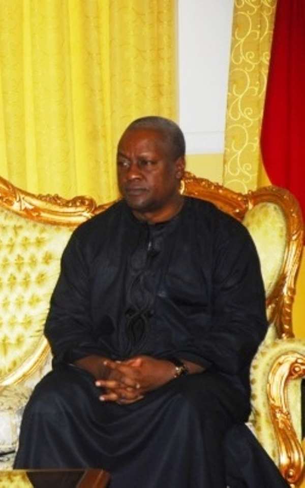 President Mahama promises inclusive government