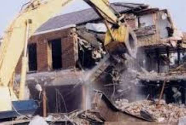 We Pulled Down 65 Structures …TDC Tells Parliament