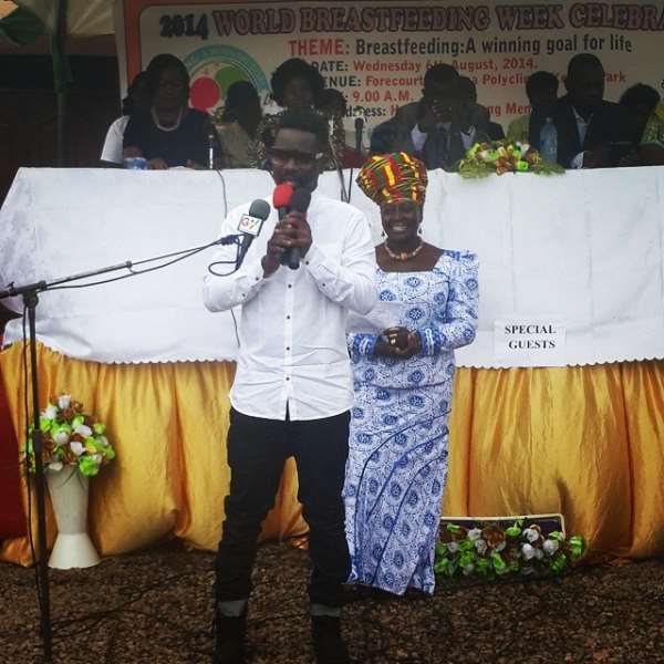 Sarkodie Advocates For Breastfeeding In Ghana