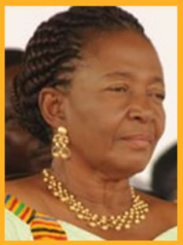 First lady launches book on beads in Koforidua