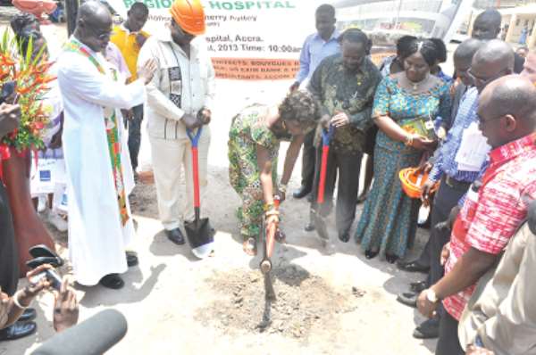 Refurbishment of Ridge Hospital begins