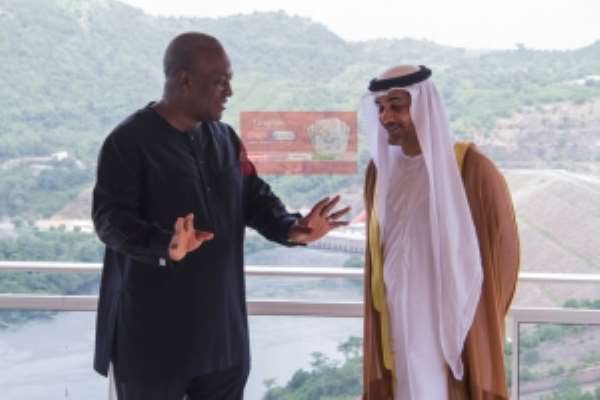 Abu Dhabi gives Ghana $100 million