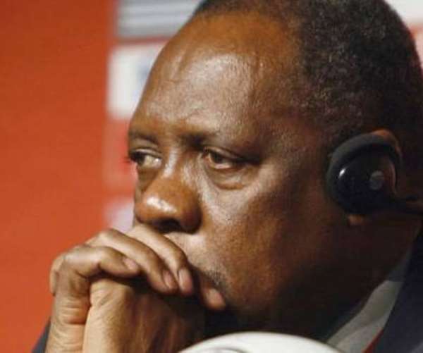 Hayatou arrives for CAF Awards
