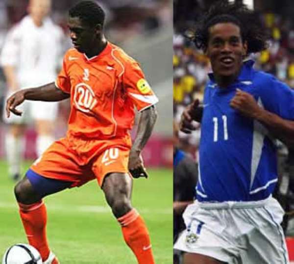 Seedorf warns Ronaldinho…Number 10 is mine