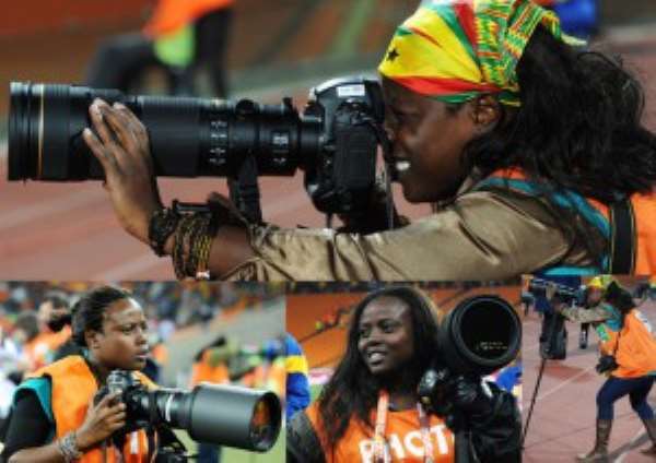 Ghanaian photo journalist Senyuiedzorm Awusi