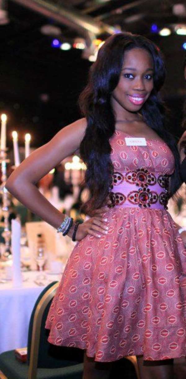 Stephanie is winner of Miss World Beauty With A Purpose