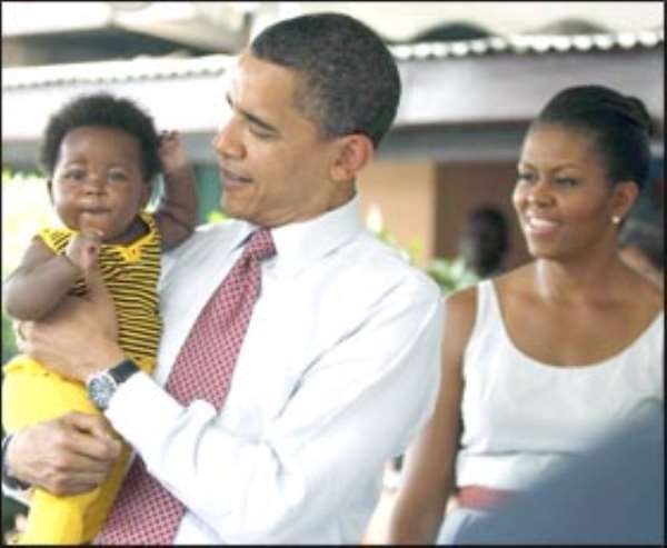 President Barack Obama and his wife Michelle