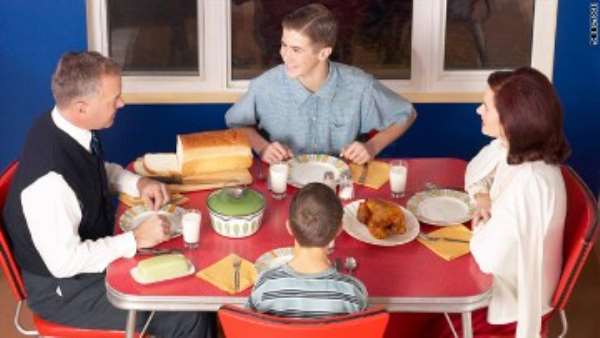 The family that eats together, stays healthy together